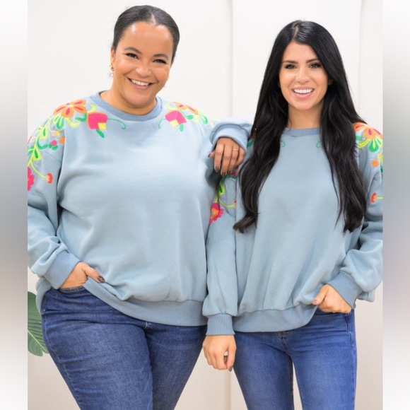 Sew In Love floral sweatshirt - Picture 4 of 4